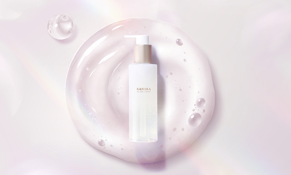 KAMIKAジェルフォームクレンジング